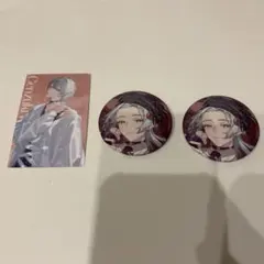 にじさんじ 弦月藤士郎 缶バッジ トレーディングカード まとめ売り