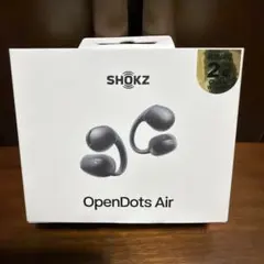 未開封 SHOKZ OPENDOTS ONE ワイヤレスイヤホン 本体 ブラック - メルカリ