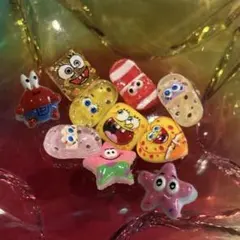 スポンジボブ　ネイルパーツ　(ラス1)