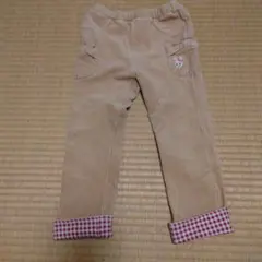 最終セール！！　ミキハウス　　コーデュロイ調パンツ110