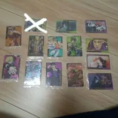 ジョジョの奇妙な冒険 ウエハースキャラクターカード 13枚セット