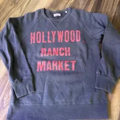 HOLLYWOOD RANCH MARKET トレーナー Sサイズ ダークグレー