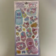 新品 平成はっぴーフォンステッカー　シール まじかるみゅーちゃん　正規品