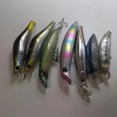 ノリーズコレクション (新品) 6 個セット ビハドウ ローダウンミノー