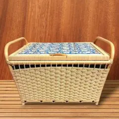 フランス アンティーク 裁縫箱 ソーイング バスケット - メルカリ