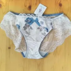 リサマリ プティット レース ショーツ ブルー Lサイズのサムネイル