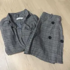セットアップ スカート ジャケット レディース