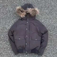 old gap 00s 90s n2b ファー　ダウン　y2k 短丈　シティー