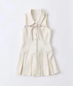 OLEVE des OLIVE　ノースリーブシャツミニワンピース