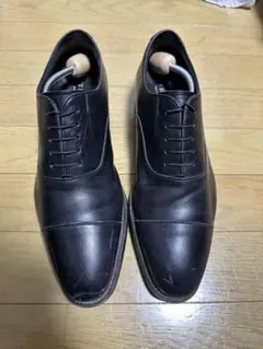 REGAL ブラック レザードレスシューズ　ストレートチップ 26cm