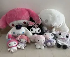 BIGぬいぐるみ3種セット マイメロ クロミ シナモン 新作 サンリオ
