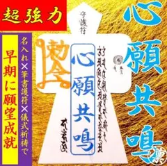 【直筆名入祈祷】心願共鳴形代★開運金運アップ護符霊視鑑定縁切り縁結び効果あり占い