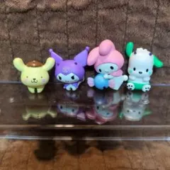 マイメロ・クロミ．シナモロール・ポムポムプリン カプセルトイセット