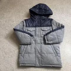 GapKids グレー ネイビー 中綿コート M (6-7歳) 120㎝