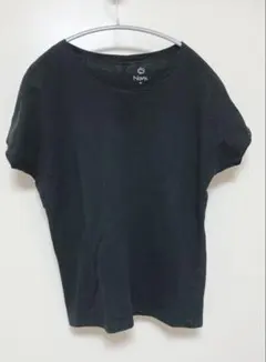 半袖Tシャツ ブラック Mサイズ 無地 カットソーのサムネイル