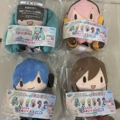 セガラッキーくじ ピアプロキャラクターズ ふわぷち Ｂ賞　ラスト セット