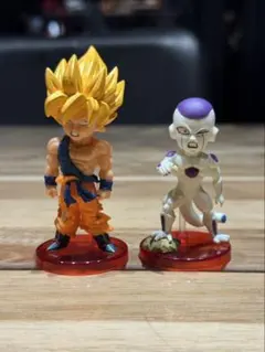 ワーコレ 美品 ドラゴンボール 超サイヤ人 孫悟空 フリーザ 2体セット