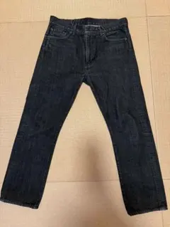 ビームス別注リーバイス　513ブラックデニムW32