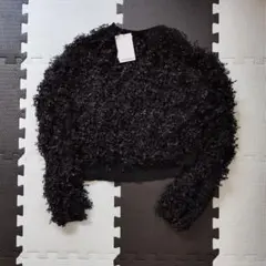 新品未使用品モーメントプラス　もこもこニット