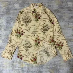 【Paul Smith】長袖シャツ/ボタニカル総柄プリント/花柄/日本製/720のサムネイル