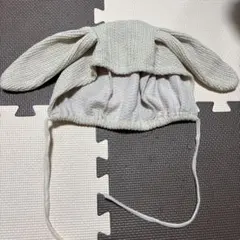 ウサギ耳付き帽子