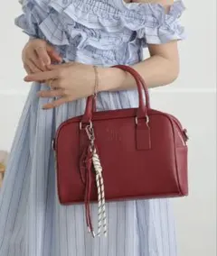 【新品】ALTROSE 2wayボストンバッグ チャーム付きのサムネイル