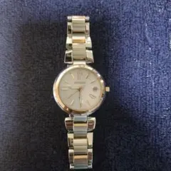 CITIZEN XCエコドライブアナログ 腕時計 シルバー/ゴールド超〜美品