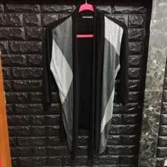 ５３５１POUR LES HOMMES　７部丈　ショールカーディガン