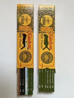 Tombow 8900 鉛筆（HB） 18本 おまけ（いろいろ） 6本付き
