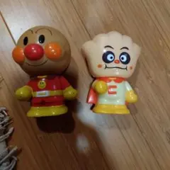 アンパンマン ばいきんまん フィギュアセット　ソフビ