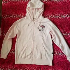 Hello Kitty フルジップパーカー&パンツ ピンク