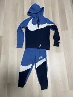 Nike ジャージ 3T フード付き 青/ネイビー