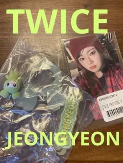 TWICE カラナビ　ガチャガチャ　ジョンヨン　シール