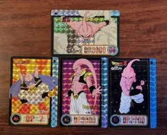 ドラゴンボールZ カードダス プリズムキラ 魔人ブウ ４枚セット