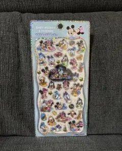 【正規品】プチドロップステッカー　ディズニー　ベビーミッキー　ミニー