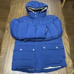 5555→3333 GAP ネイビー ダウンジャケット フード付き