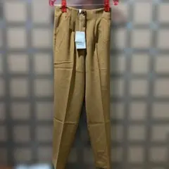 新品　ピノーレ　テーパードパンツ　ブラウン　38