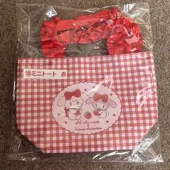 当りくじ サンリオ Lil ala mode ⑩ ミニトート 赤