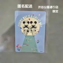 ディズニーストア じゃんけんカード 渋谷公園通り店限定 あいこ 