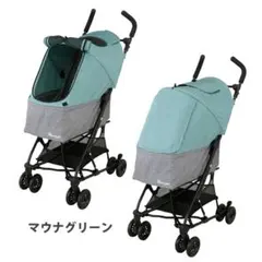 美品 コムペット ワイワイコンパクト ペットカート マウナグリーンのサムネイル