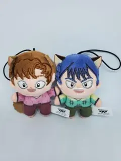 ほわぬい 忍たま 善法寺伊作 食満留三郎 ナムコ　ナンジャ 2点セット