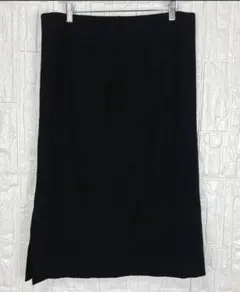 ユニクロ　スカート　ブラック　XXL　ゆったり　ウエスト伸縮性あり