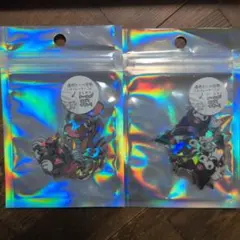 カミオジャパン正規品　サンリオ オーロラホログラム クリアシール 2種セット