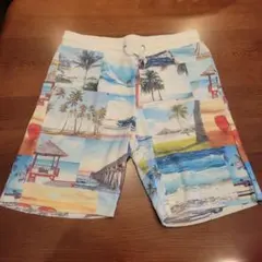 BENO ビーチ風景メッシュショートパンツのサムネイル