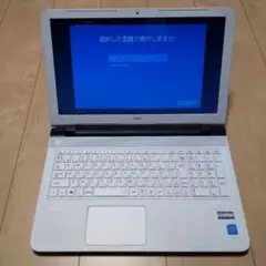 NEC LaVieノートPC NS100/A1W【メモリ増設／SSD換装】