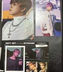 NCT ヘチャン ポストカード ステッカーセット