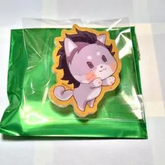 鬼滅の刃 バレンタイン アニマルクッキーバッジ　不死川玄弥