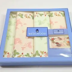WEDGWOOD ウェッジウッド　ティーマット4枚　ワイルドストロベリー