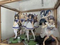 ウマ娘 フィギュア 5体、アイマス フィギュア 3体 まとめ売り