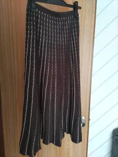 ヤマダヤ　TORRAZZO DONNA ストライプロングスカート 38